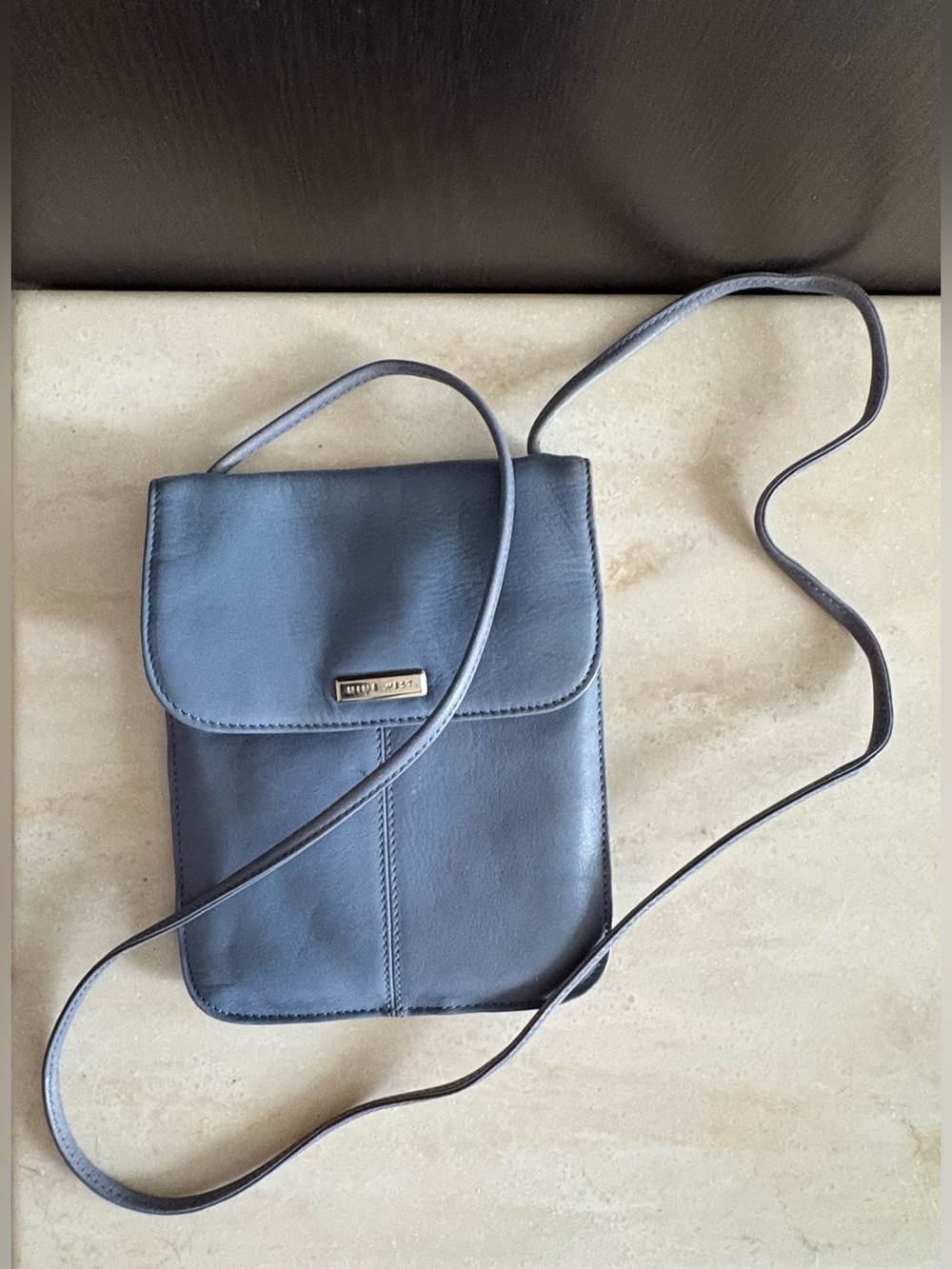 Nine West Crossbody Leather Phone Bag -